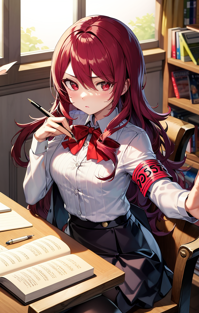 50079-3104135400-best quality, candlelight, soft lighting, indoors, sitting at desk, rows of books, writing in book, holding quill pen, gekkoukan.png